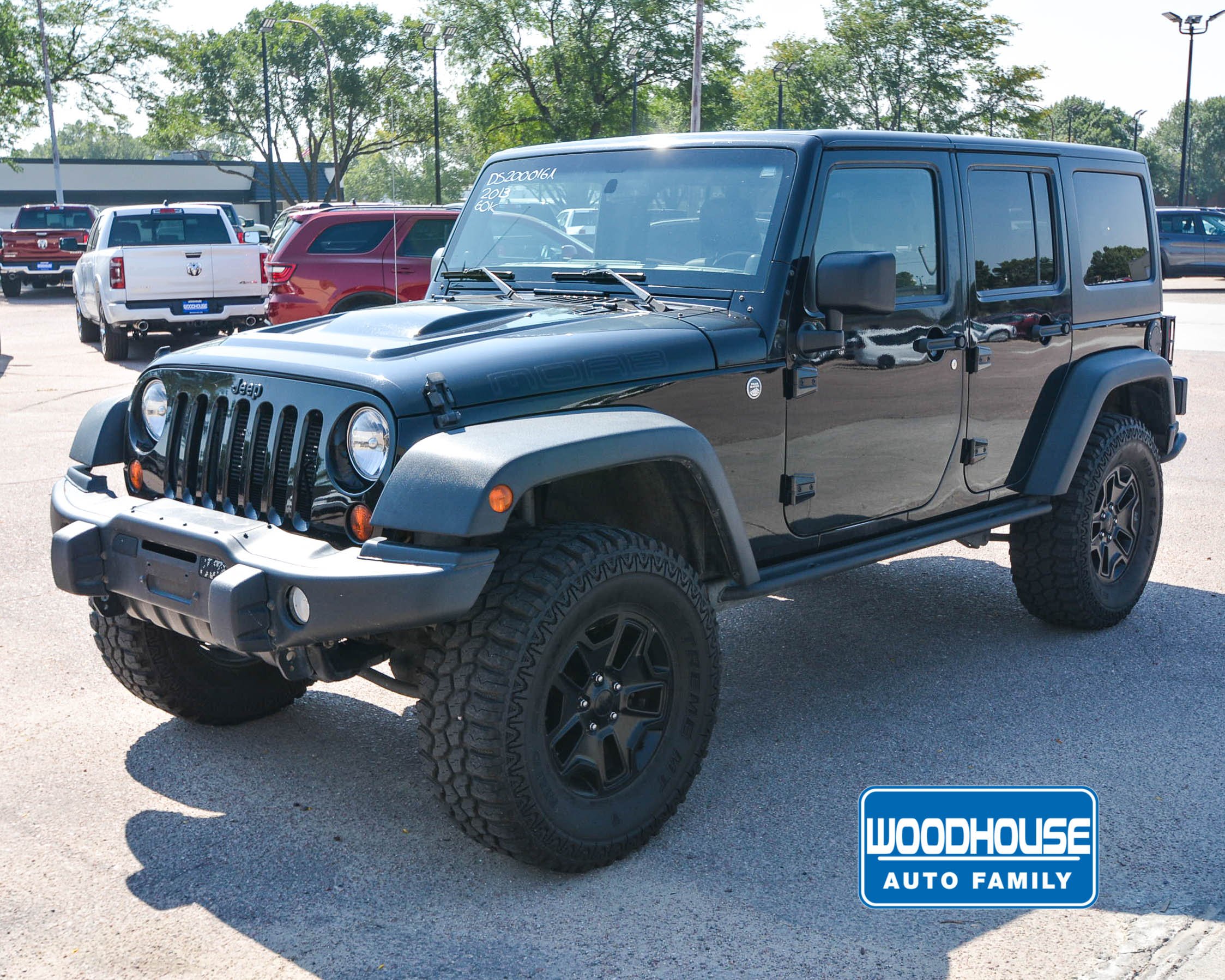 Pre Owned 2013 Jeep Wrangler Unlimited Moab Convertible In Sioux