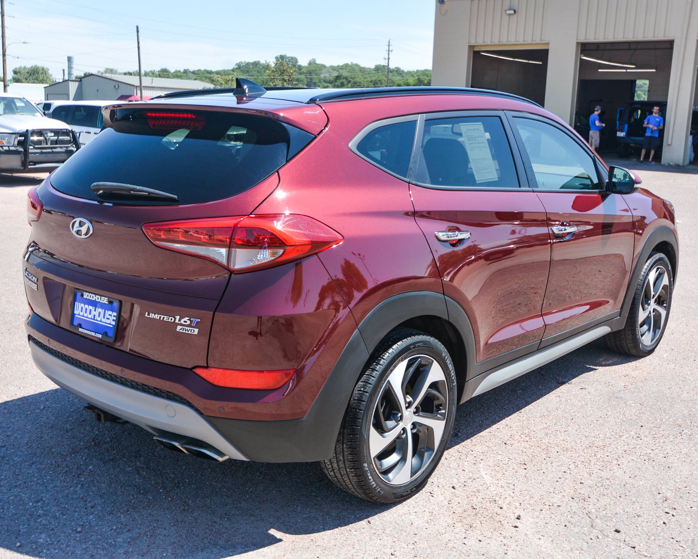 Pre-Owned 2018 Hyundai Tucson Limited With Navigation & AWD